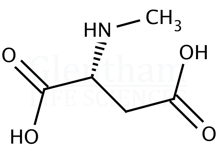 N-Methyl-D-aspartic acid Structure