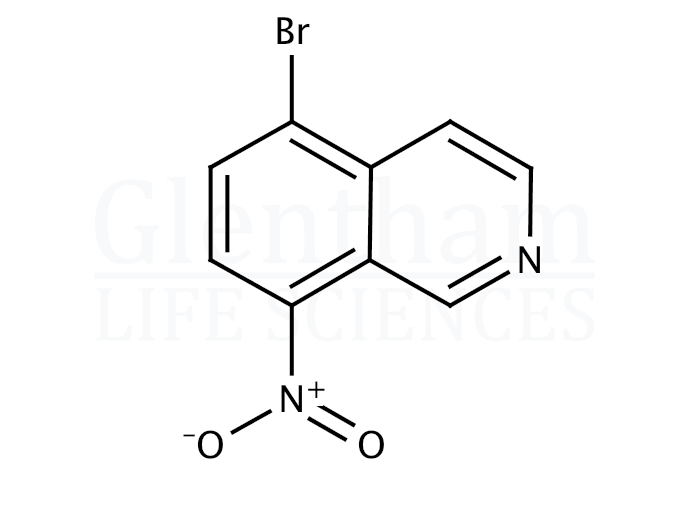 Structure for 5-Bromo-8-nitroisoquinoline