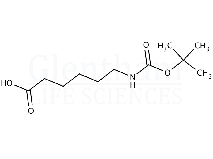 Structure for Boc-6-Ahx-OH  