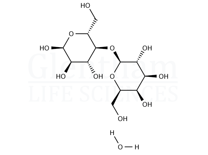 Strcuture for D(+)-Lactose monohydrate, 99.5%, Ph. Eur. grade