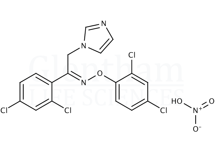 Oxiconazole nitrate Structure