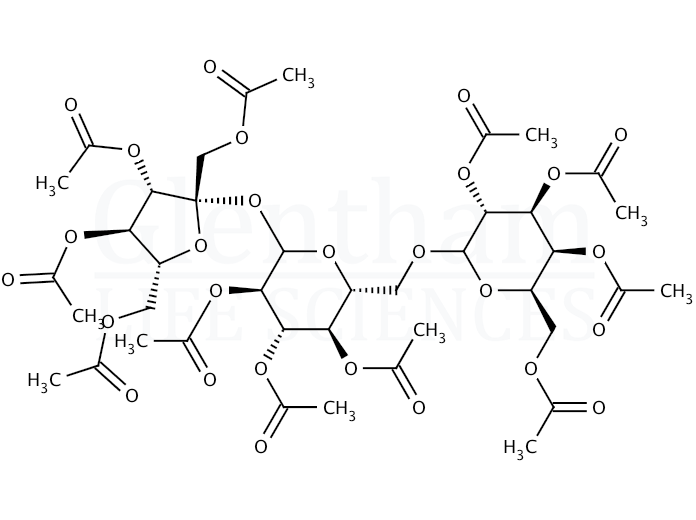 Structure for Raffinose undecaacetate