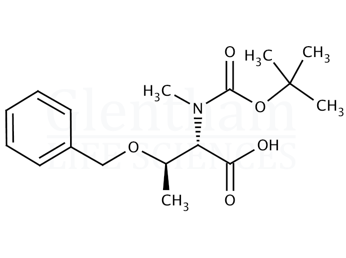 Structure for Boc-N-Me-Thr(Bzl)-OH  