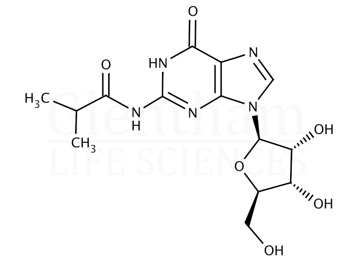 N2-Isobutyrylguanosine Structure