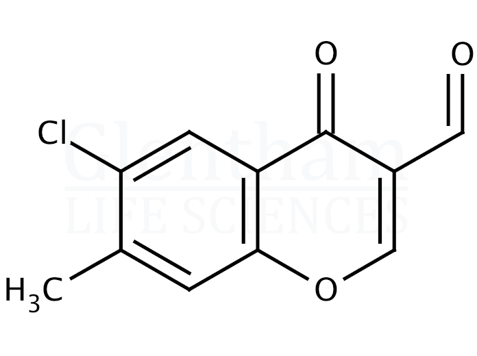 Structure for 6-Chloro-3-formyl-7-methylchromone 