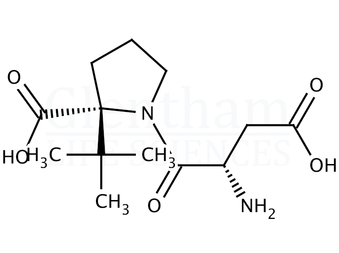 t-Butyl-L-aspartyl-L-proline Structure