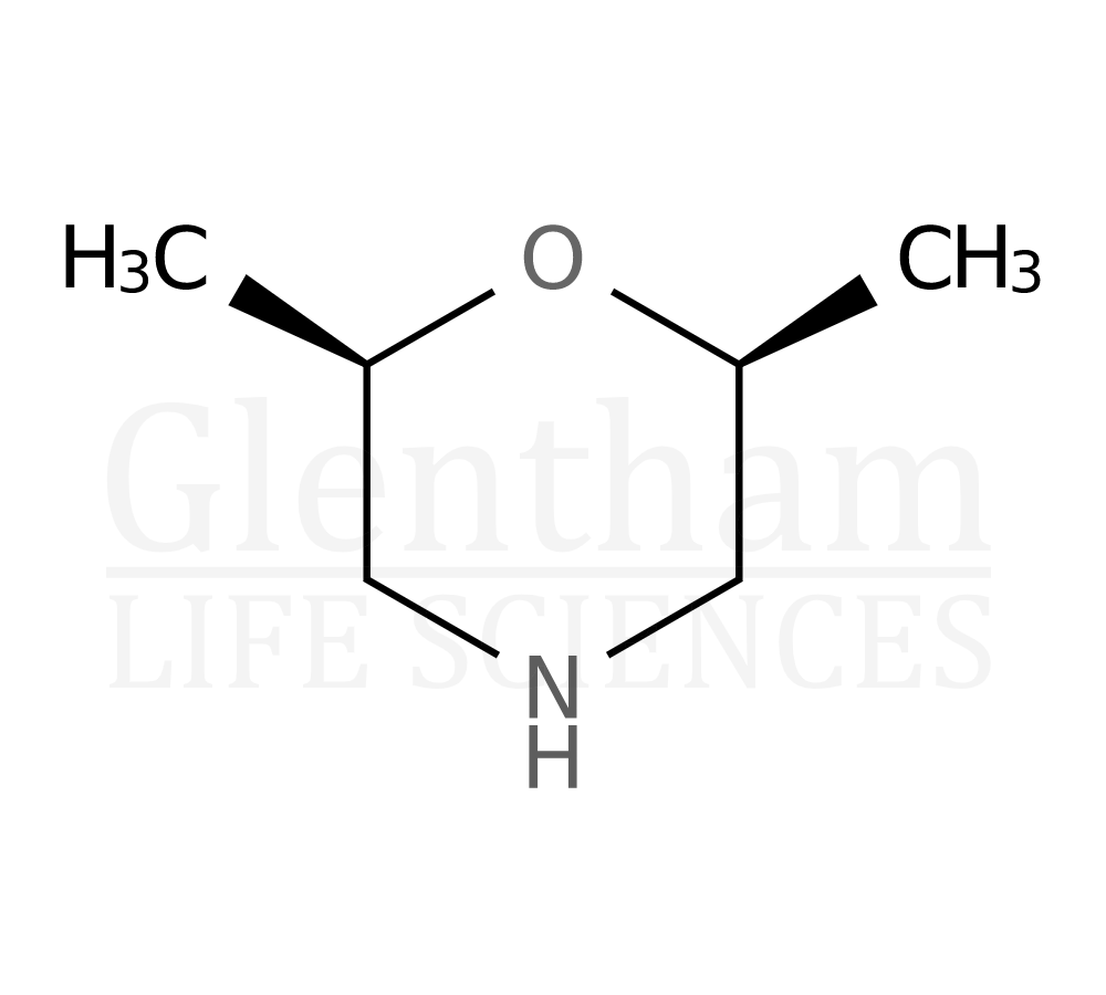 cis-2,6-Dimethylmorpholine Structure