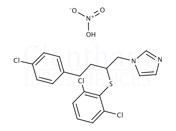 Structure for Butoconazole nitrate (64872-77-1)
