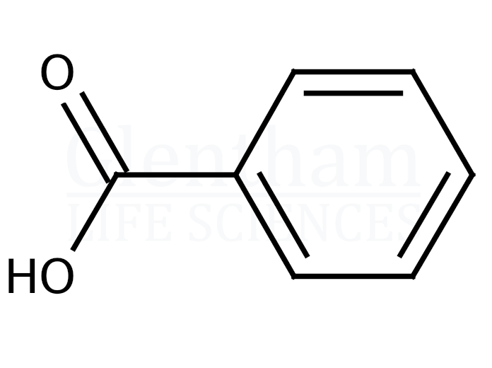 Structure for Benzoic acid (65-85-0)