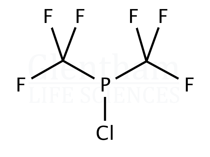 Structure for  Chloro-bis-trifluoromethylphosphine  (650-52-2)
