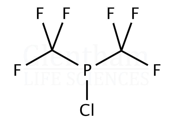 Chloro-bis-trifluoromethylphosphine Structure