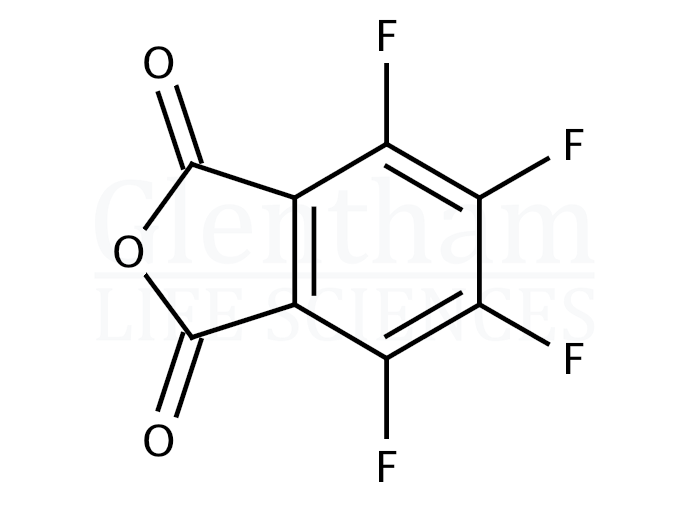 Tetrafluorophthalic anhydride Structure