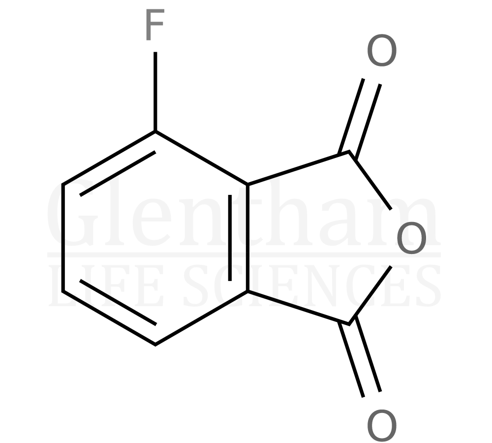 3-Fluorophthalic anhydride Structure