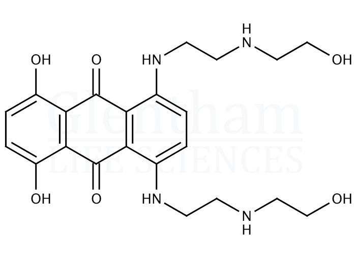 Structure for  Mitoxantrone  (65271-80-9)