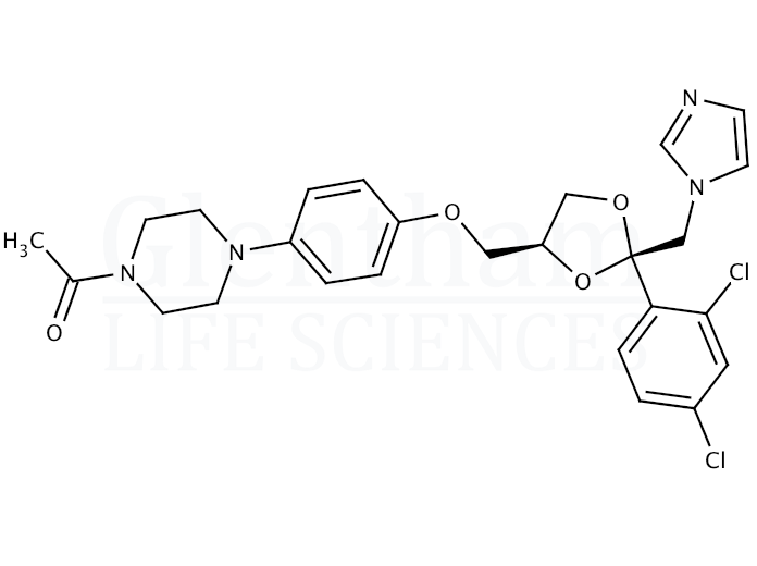 Ketoconazole, EP grade Structure