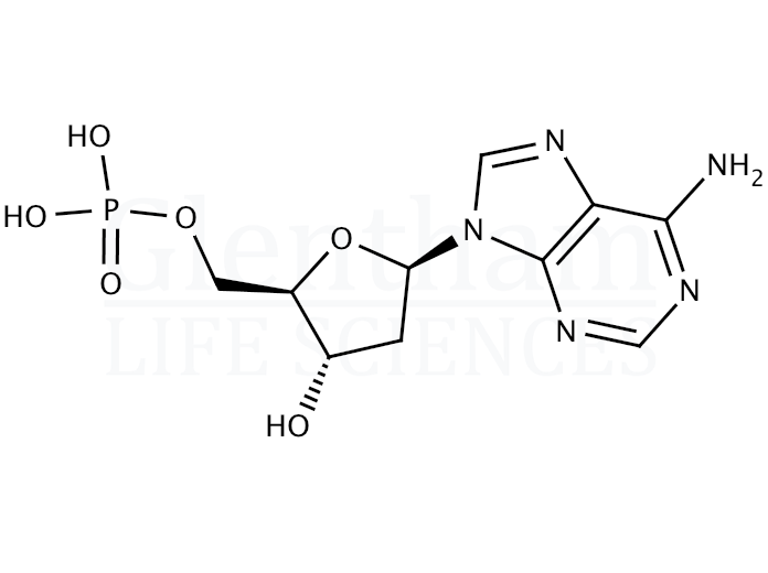 2''-Deoxyadenosine-5''-monophosphate Structure