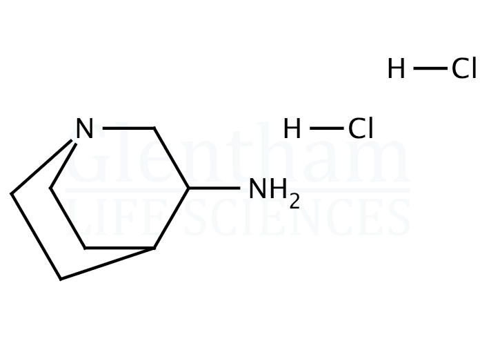 3-Aminoquinuclidine dihydrochloride Structure