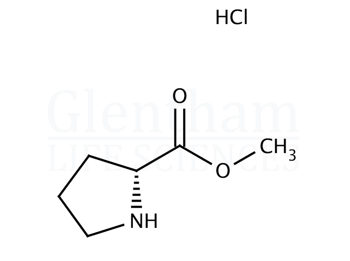 D-Proline methyl ester hydrochloride Structure