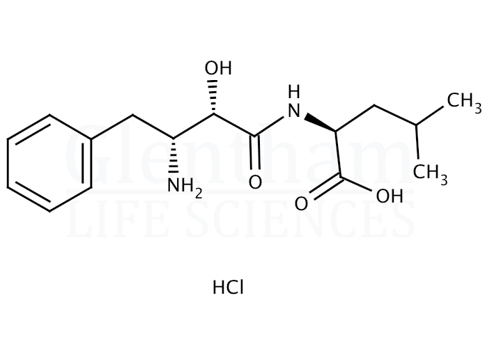 Structure for Bestatin hydrochloride (65391-42-6)