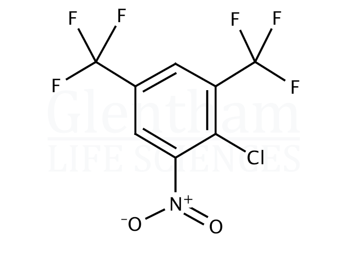 2-Chloro-3,5-di(trifluoromethyl)nitrobenzene Structure