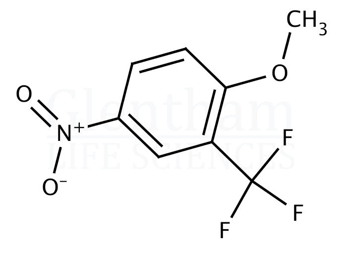Structure for 2-Methoxy-5-nitrobenzotrifluoride