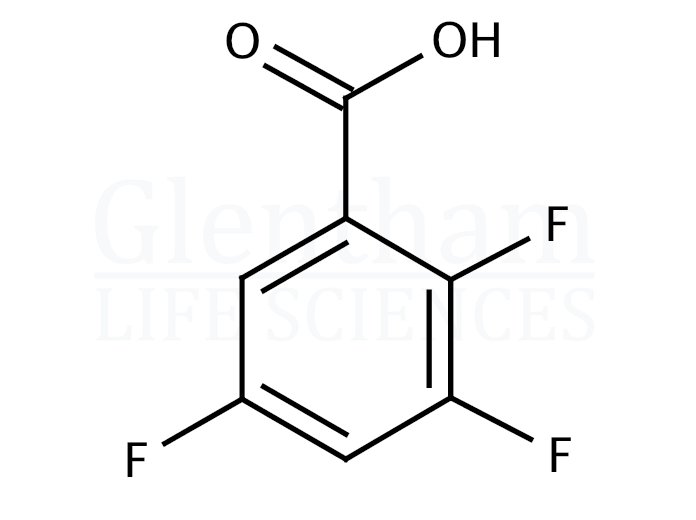 2,3,5-Trifluorobenzoic acid Structure