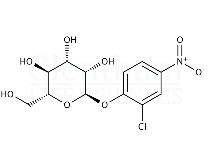 2-Chloro-4-nitrophenyl-a-D-mannopyranoside Structure