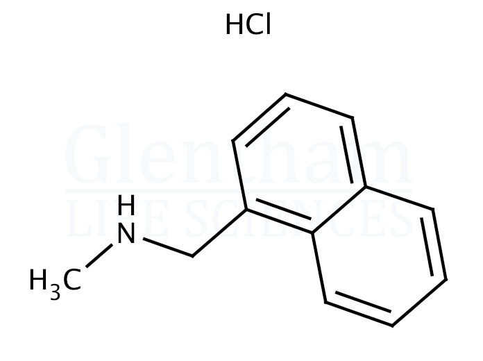 Structure for N-Methyl-1-naphthalenemethylamine hydrochloride