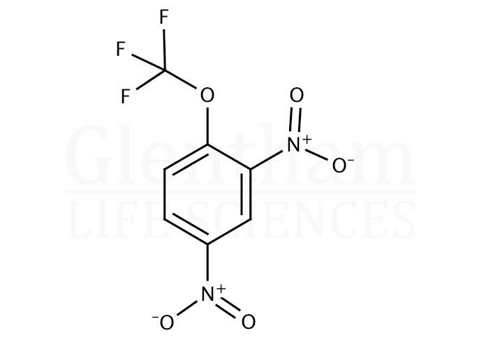 Structure for  2,4-Dinitrotrifluoromethoxybenzene  (655-07-2)