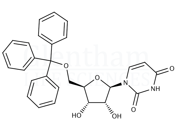5''-O-Trityluridine Structure