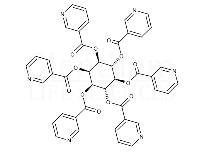 myo-Inositol hexanicotinate Structure