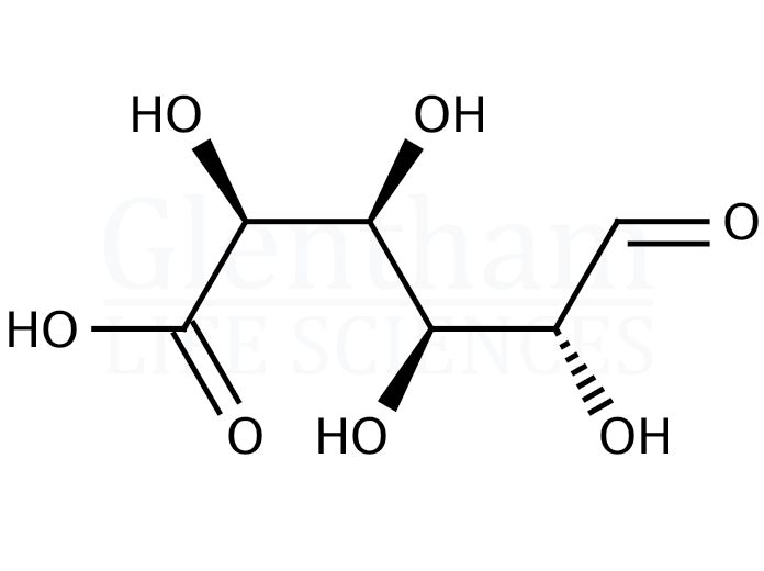 Structure for D-Glucuronic acid (6556-12-3)