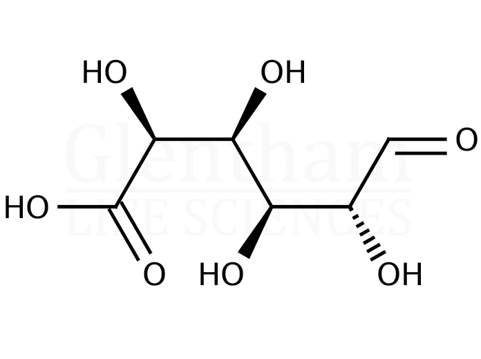 Structure for  D-Glucuronic acid  (6556-12-3)