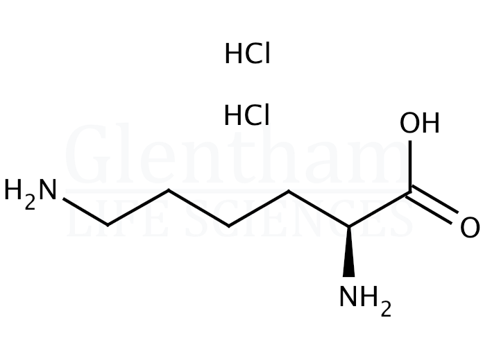 Structure for  L-Lysine dihydrochloride  (657-26-1)