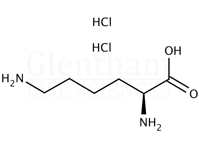 L-Lysine dihydrochloride Structure