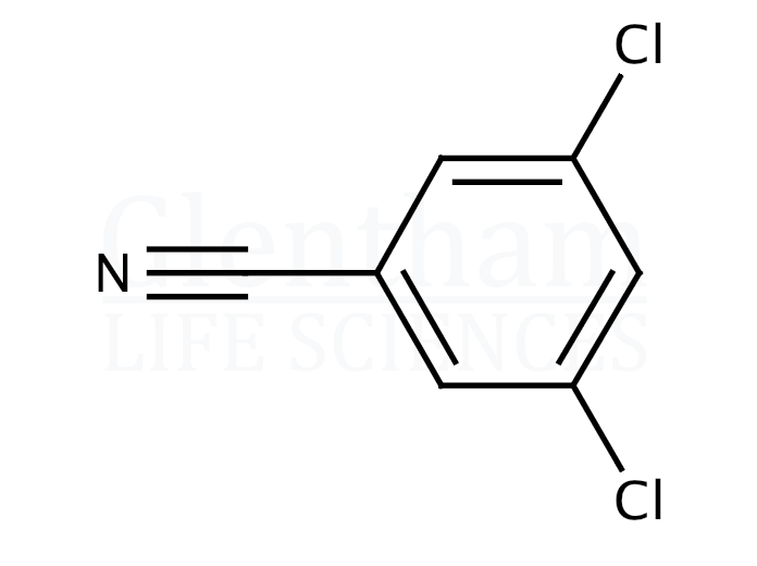 3,5-Dichlorobenzonitrile Structure