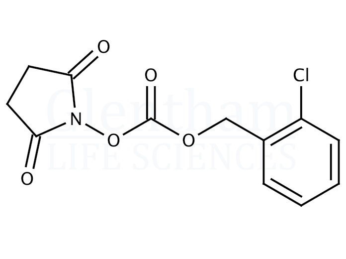 Structure for N-(2-Chlorobenzyloxycarbonyloxy)succinimide (Z-(2-Cl)-)Su)