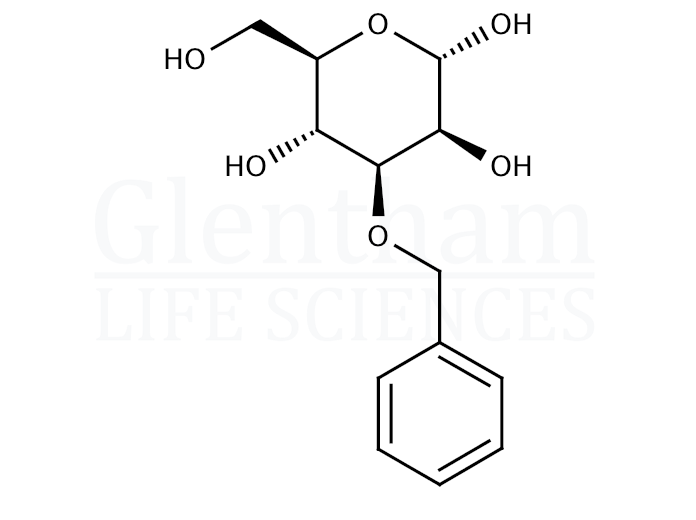 3-O-Benzyl-α-D-mannopyranoside Structure