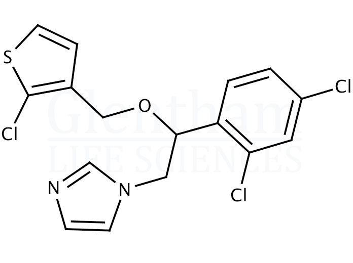 Tioconazole, Ph. Eur. grade Structure