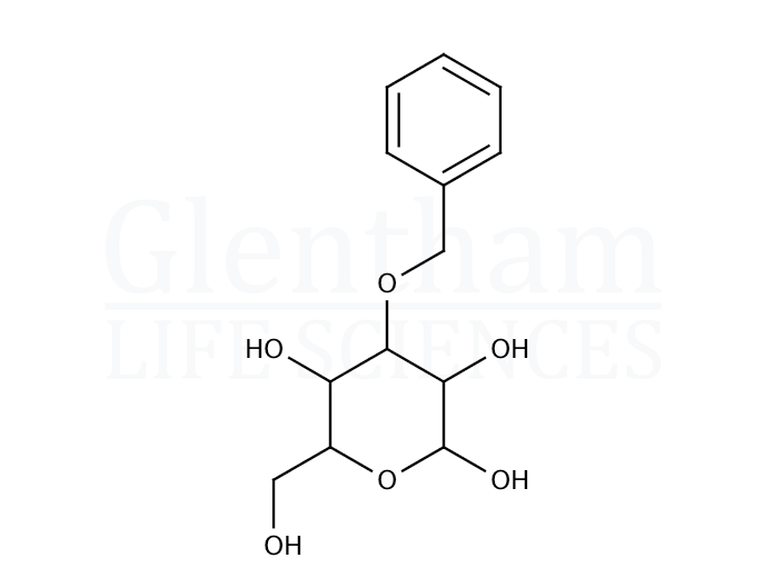 3-O-Benzyl-α,β-D-mannopyranoside Structure