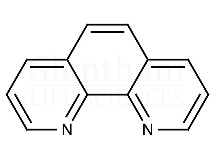 Strcuture for 1,10-Phenanthroline, anhydrous