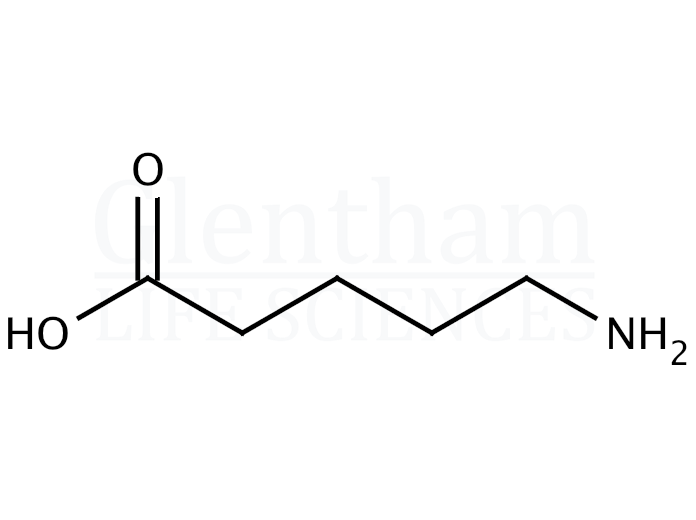 Structure for 5-Aminovaleric acid 