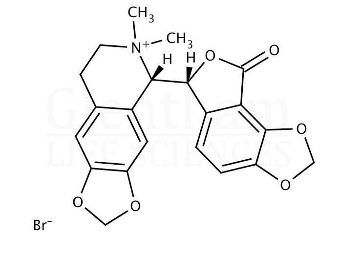1(S);9(R)-(-)-Bicuculline methbromide Structure