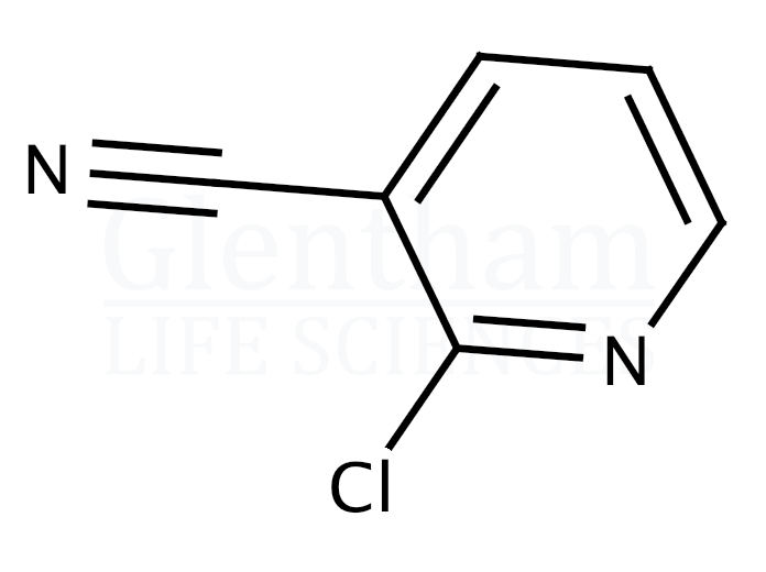 Structure for 2-Chloro-3-cyanopyridine (2-Chloronicotinonitrile)