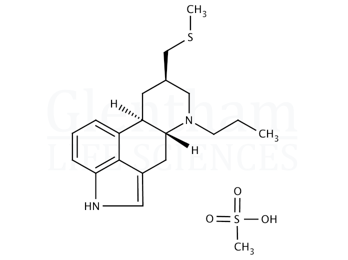 Pergolide mesylate Structure