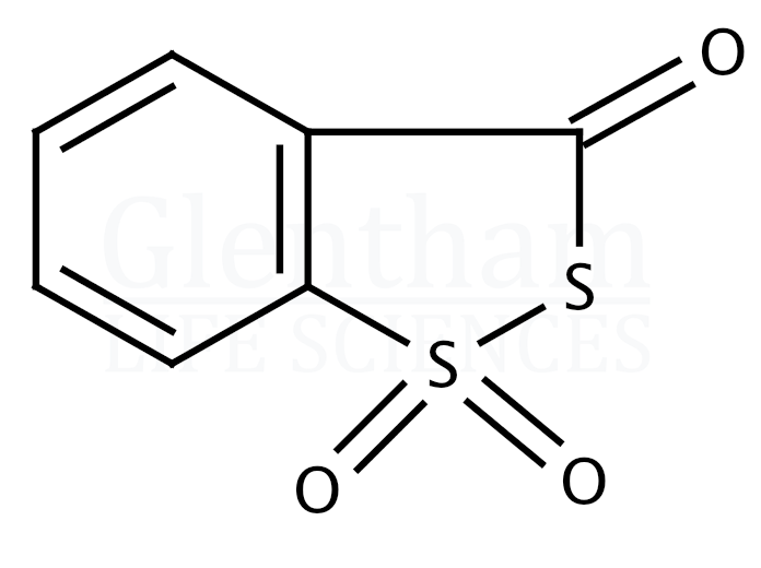 Strcuture for 3H-1,2-Benzodithiol-3-one-1,1-dioxide