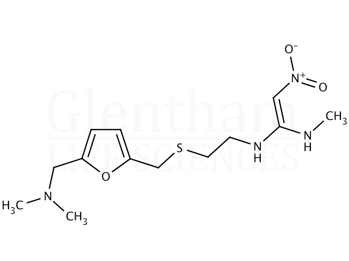 Structure for Ranitidine hydrochloride, EP grade (66357-59-3)