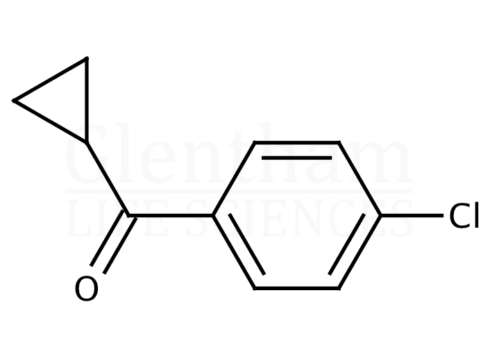 Structure for 4-Chlorophenyl cyclopropyl ketone 98%
