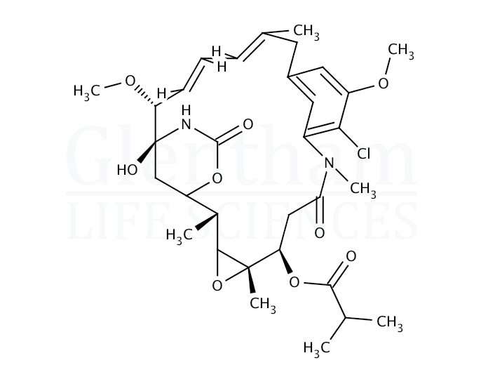 Structure for Ansamitocin P-3 (66584-72-3)