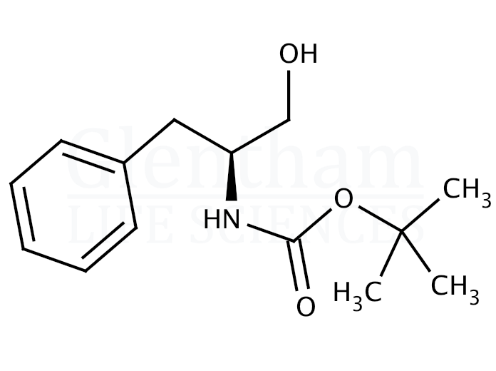 (S)-2-(Boc-amino)-3-phenyl-1-propanol  Structure